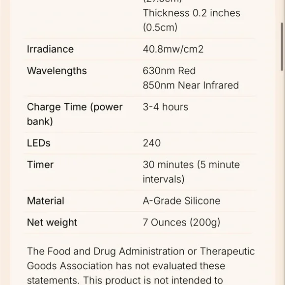 Black LED Skincare Mask - Picture 5 of 5